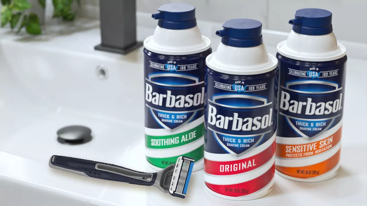 Barbasol Products Showcase